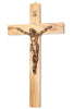Olive wood wall cross
