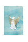 Small standing glass angel